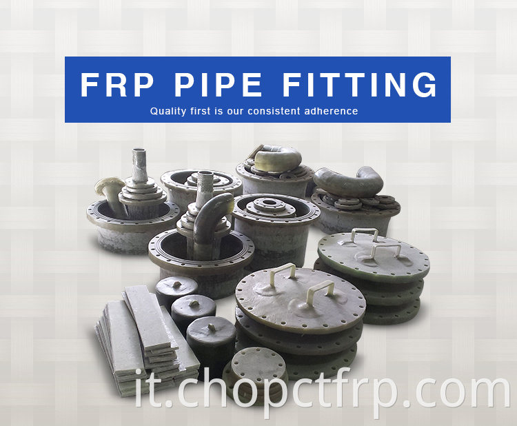 Produttore cinese Dimensioni diverse ad alta resistenza Flange in fibra di vetro FRP / GRP